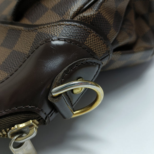 TREVI PM Damier Ebene Coated Canvas Brown