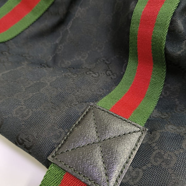 Monogram Canvas Top Handle Bag Black