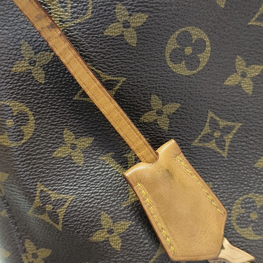 MONTAIGNE Monogram Coated Canvas Brown