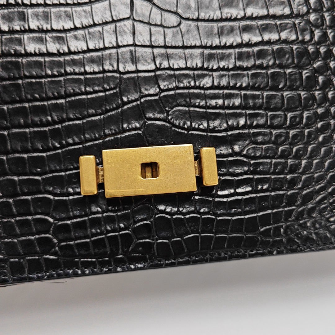BELLECHASSE Calfskin Black