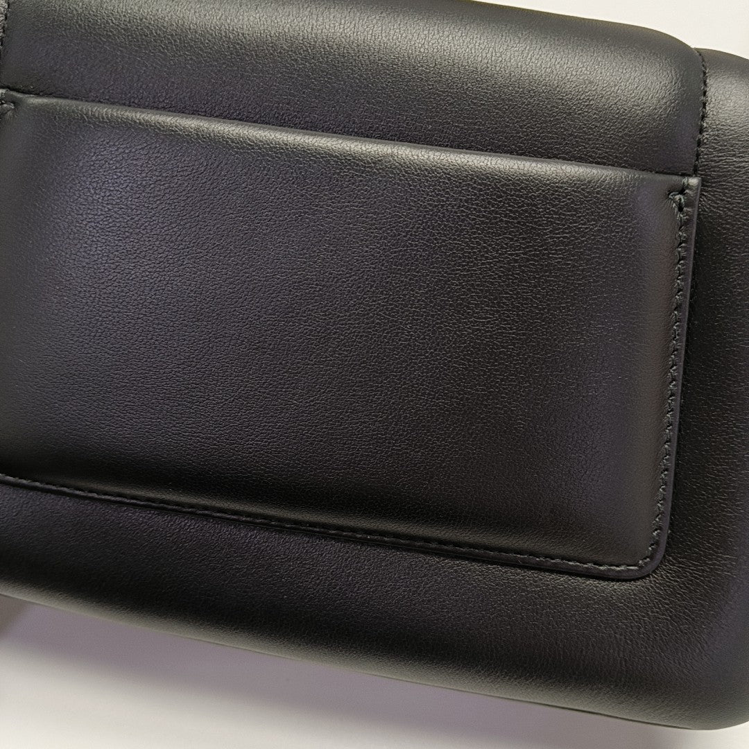 SERPENTI FOREVER Quilted Calfskin Black