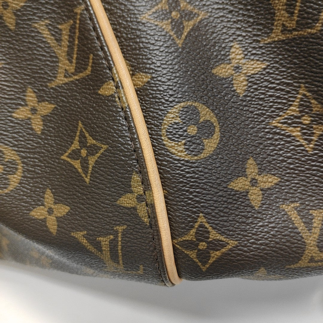 GALLIERA GM Monogram Coated Canvas Brown