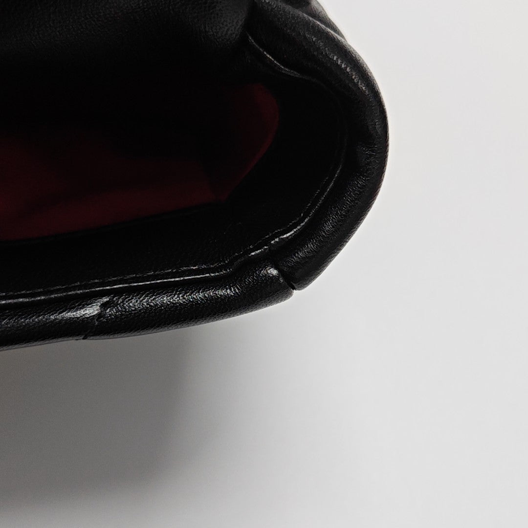 CHANEL 19 Small Quilted Lambskin Black