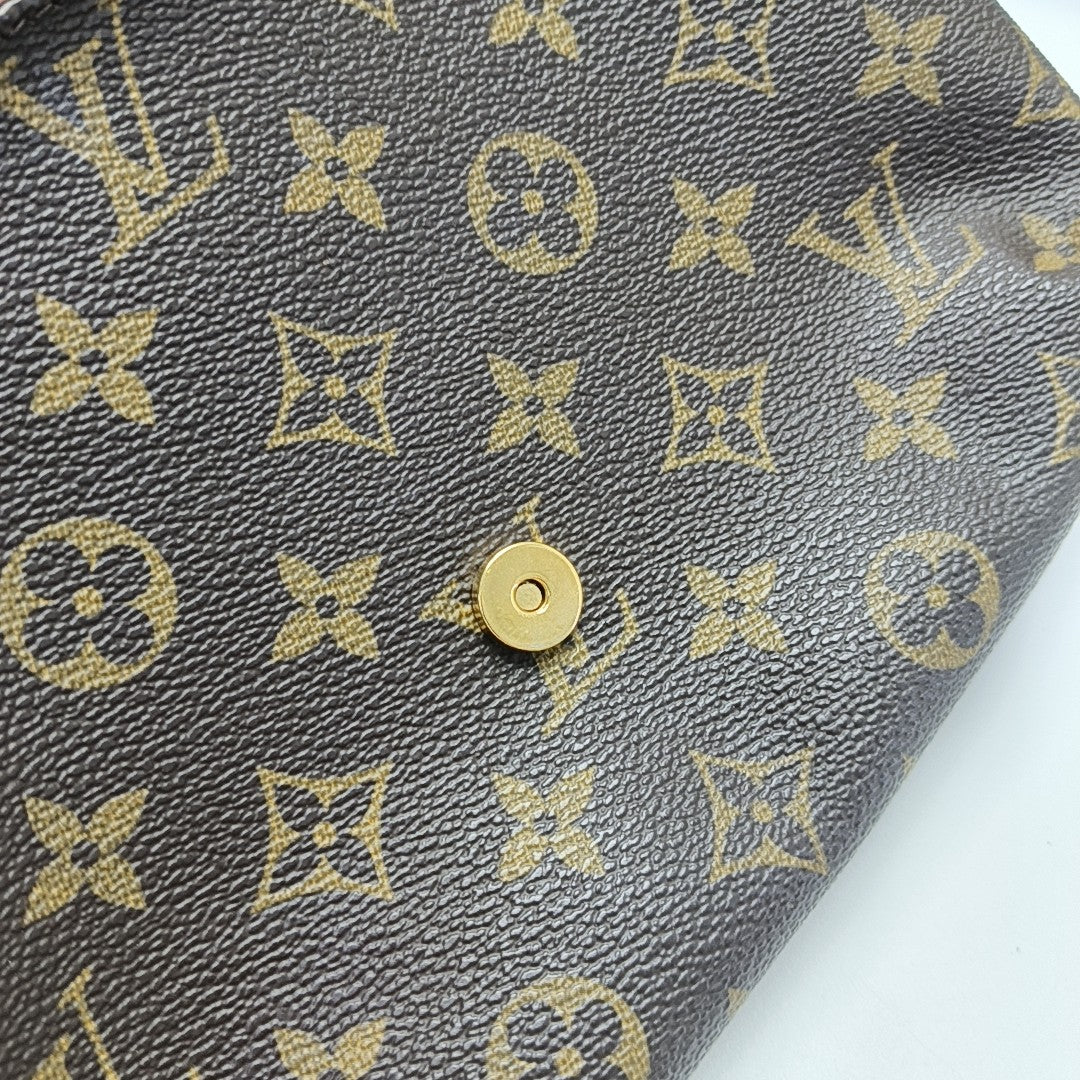 MUSETTE TANGO Monogram Coated Canvas Brown