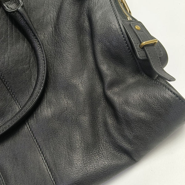 CHYC Y LIGNE Large Calfskin Black