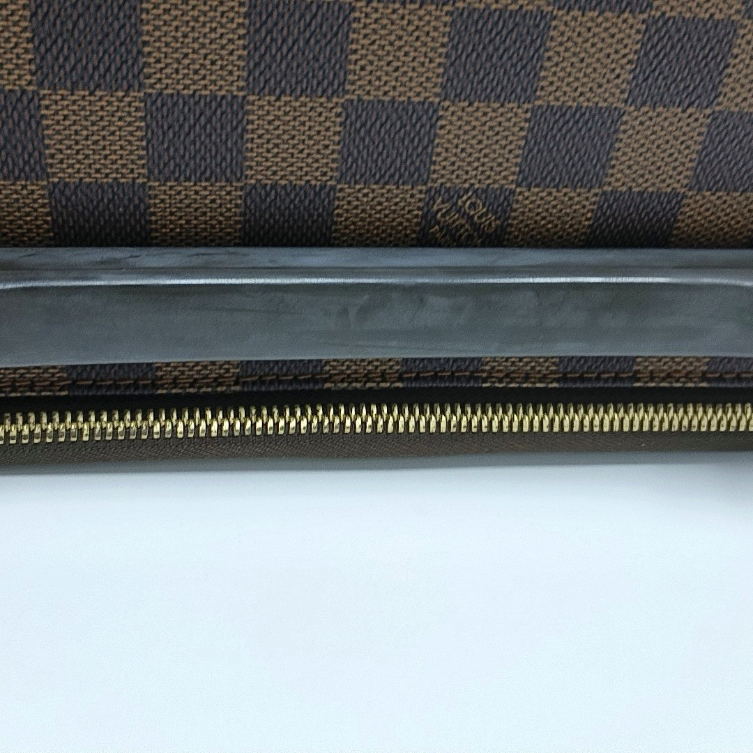 Authenticated pre-owned  PEGASE Damier Ebene Coated Canvas Brown - Luggage at Looply