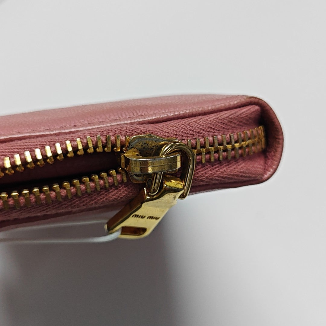 Calfskin Wallet Pink