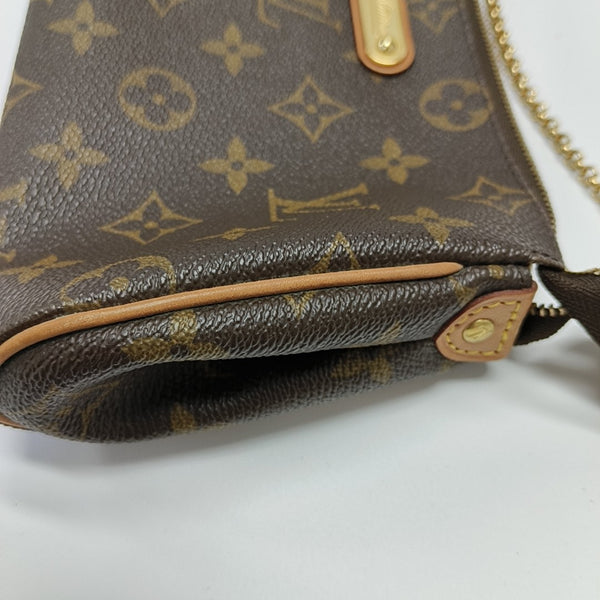 EVA Monogram Coated Canvas Brown