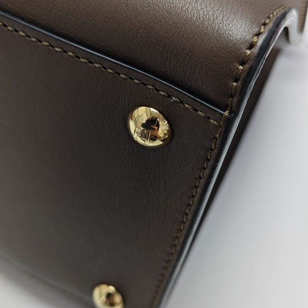 Peekaboo Medium Calfskin Brown