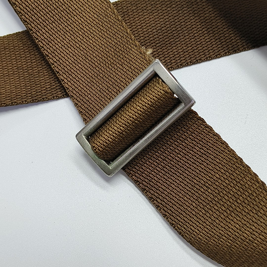 Nylon Crossbody Bag Nylon Brown