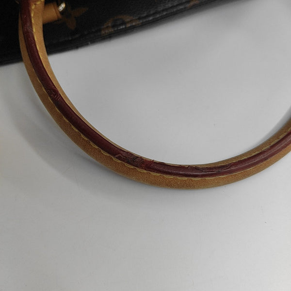 MONTAIGNE Monogram Coated Canvas Brown