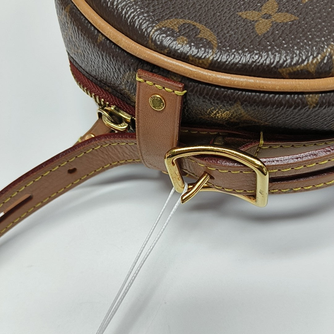 BOITE CHAPEAU PM Monogram Coated Canvas Brown
