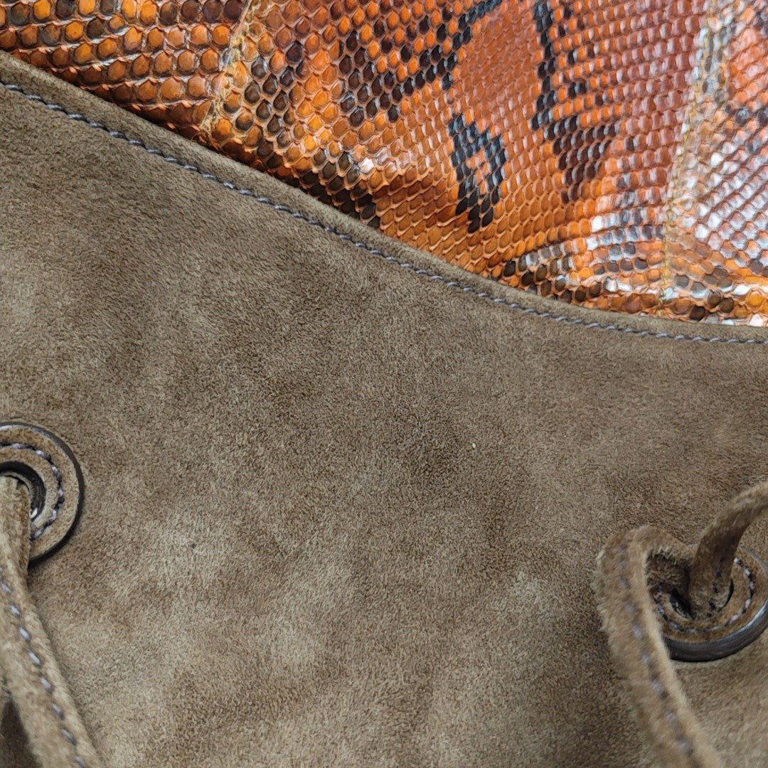 Python Top Handle Bag Multicolor
