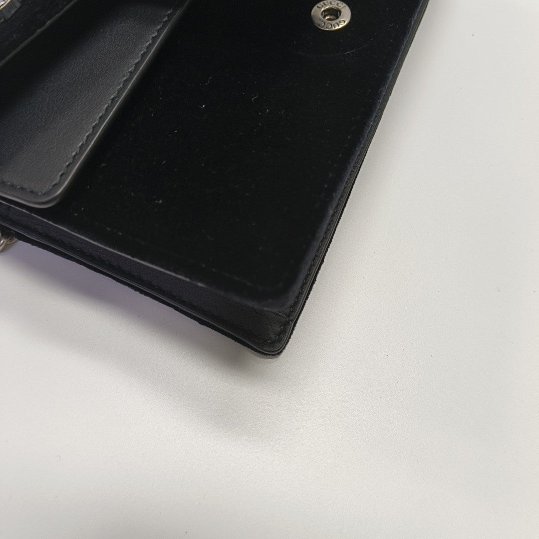 Dionysus Super Mini Velvet Black
