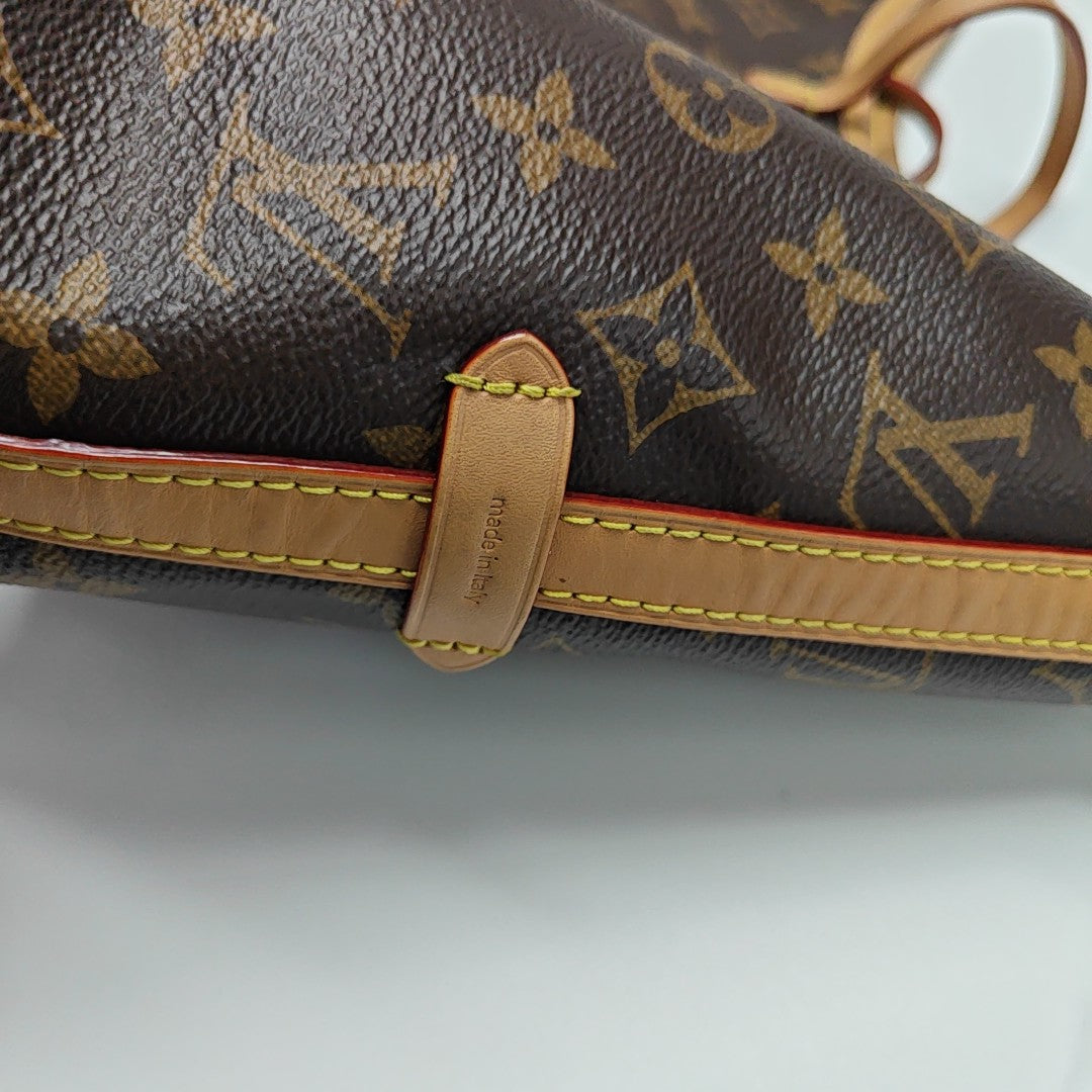 CARRYALL PM Monogram Coated Canvas Brown