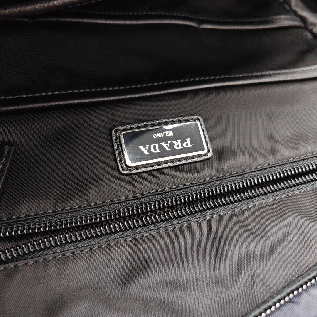 Nylon Backpack Blue