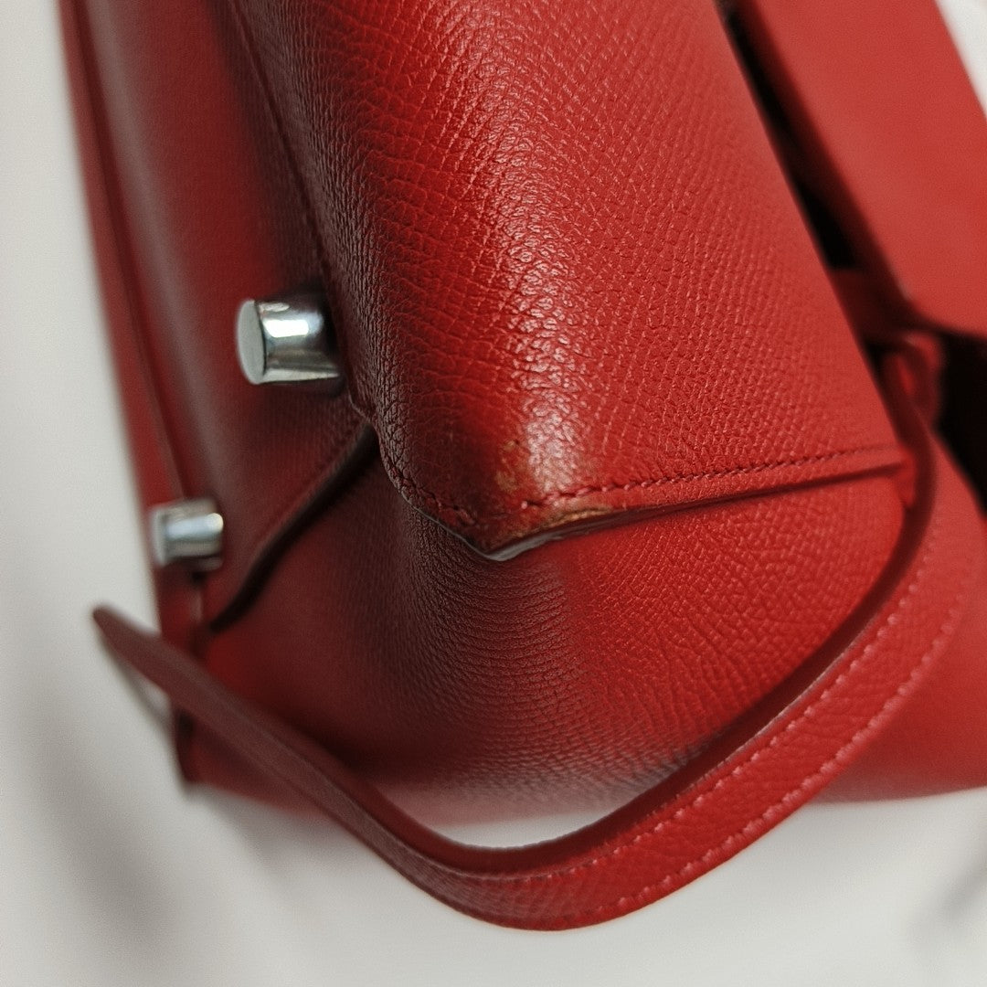 BELT Mini Calfskin Red