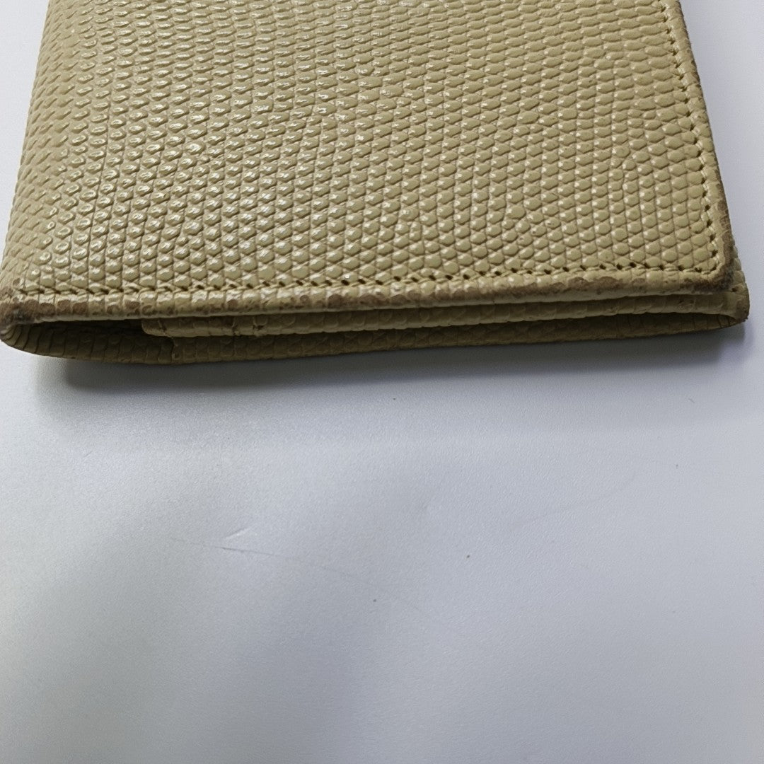 Calfskin Wallet Yellow