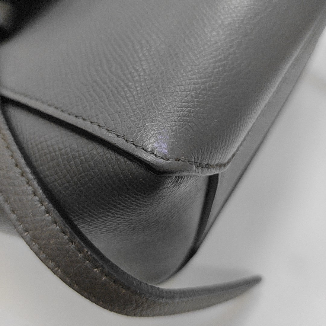 BELT Nano Calfskin Gray