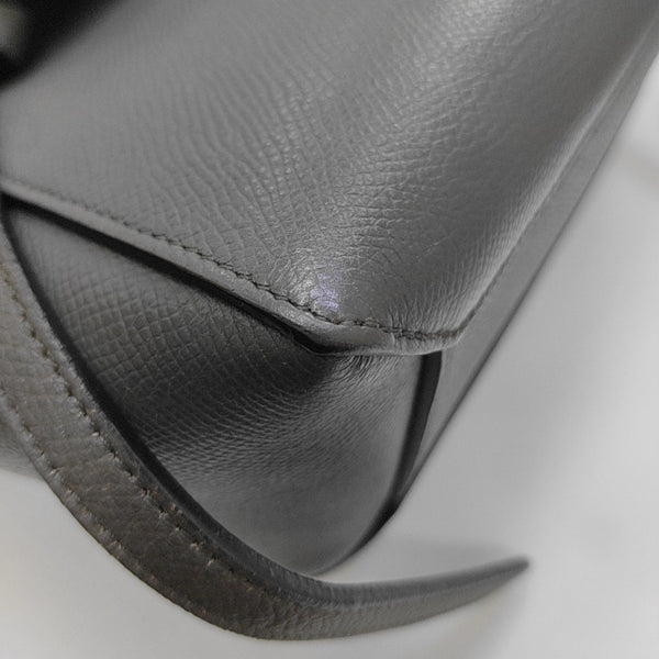 BELT Nano Calfskin Gray