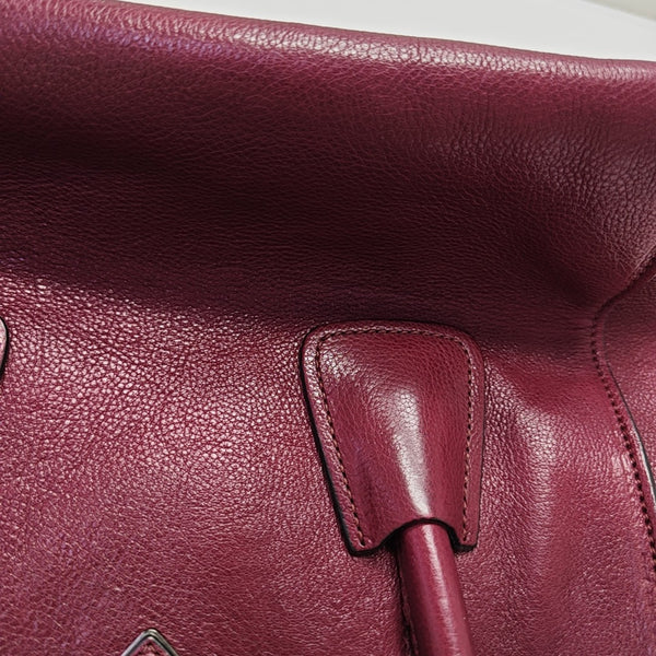 Glace Calf Calfskin Red