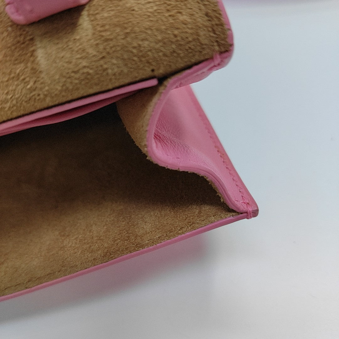 Cross-Body Bag Calfskin Pink