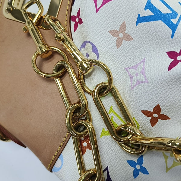 LV × TM JUDY MM Monogram Coated Canvas White