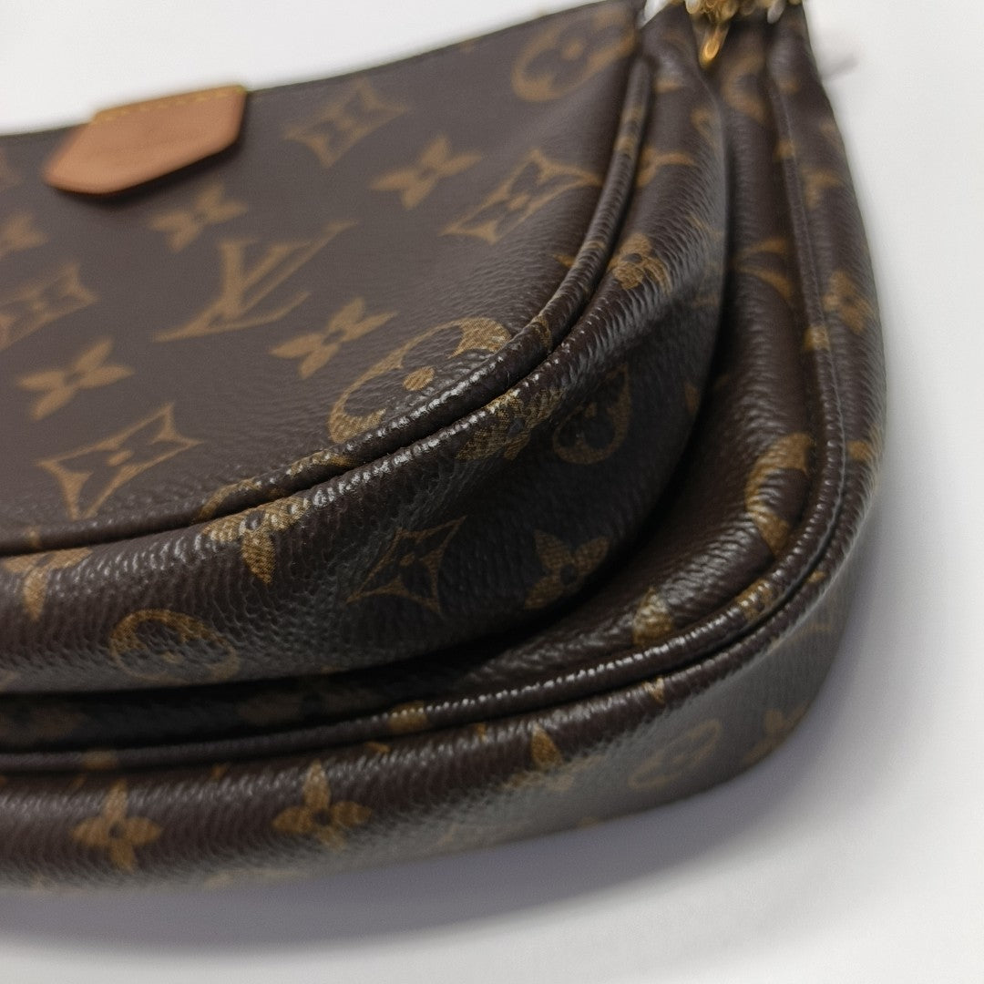 MULTI Monogram Coated Canvas Brown