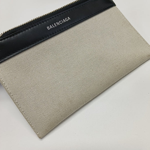 Navy Mini Canvas White