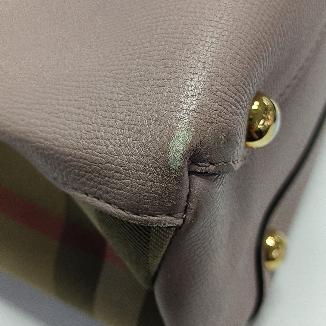 The Banner Small Calfskin Pink