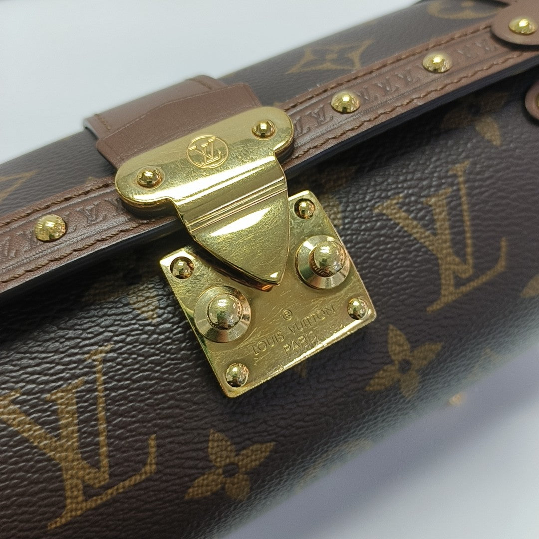 PAPILLON 19 Monogram Coated Canvas Brown