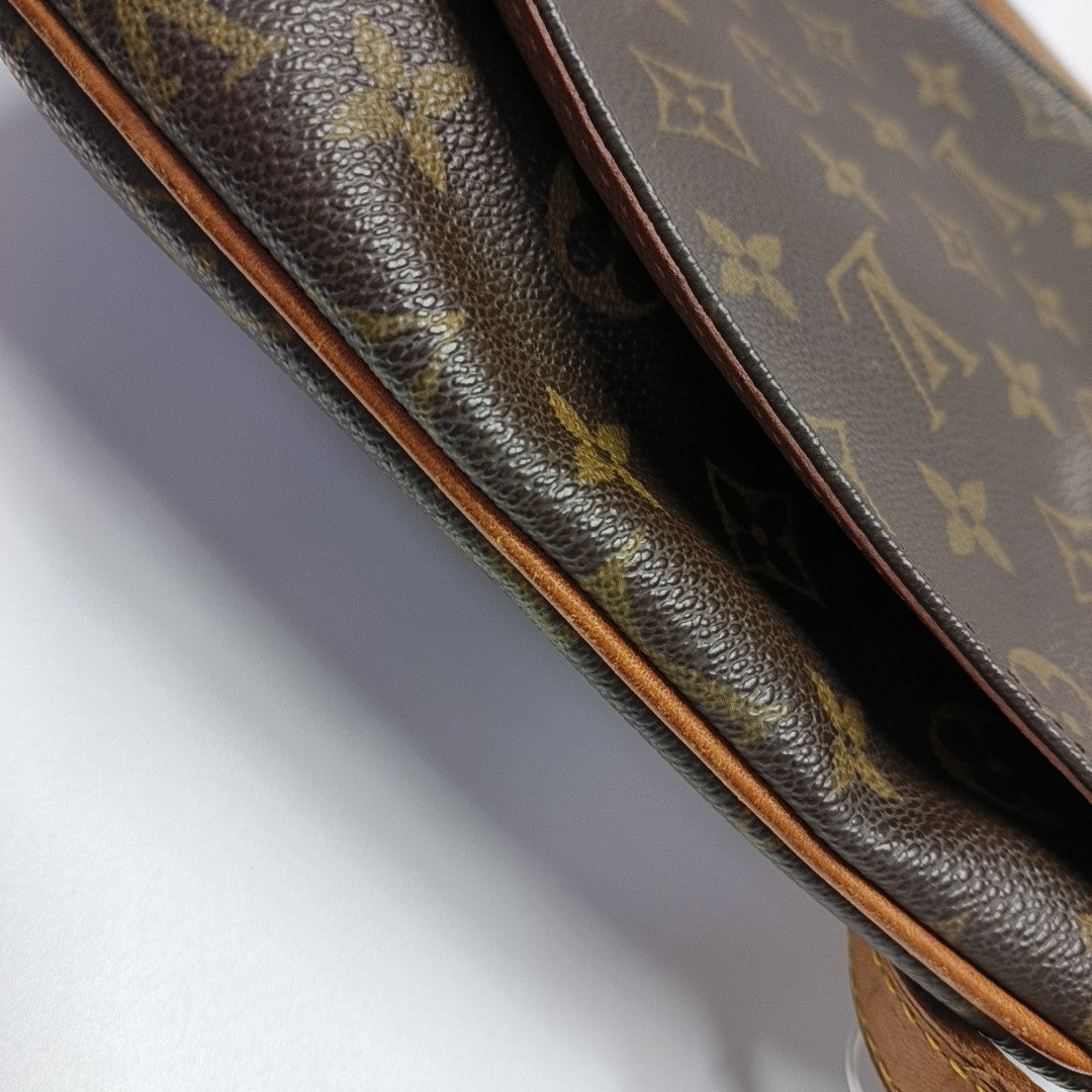 MUSETTE TANGO PM Monogram Coated Canvas Brown
