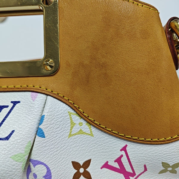 LV × TM JUDY PM Monogram Coated Canvas White