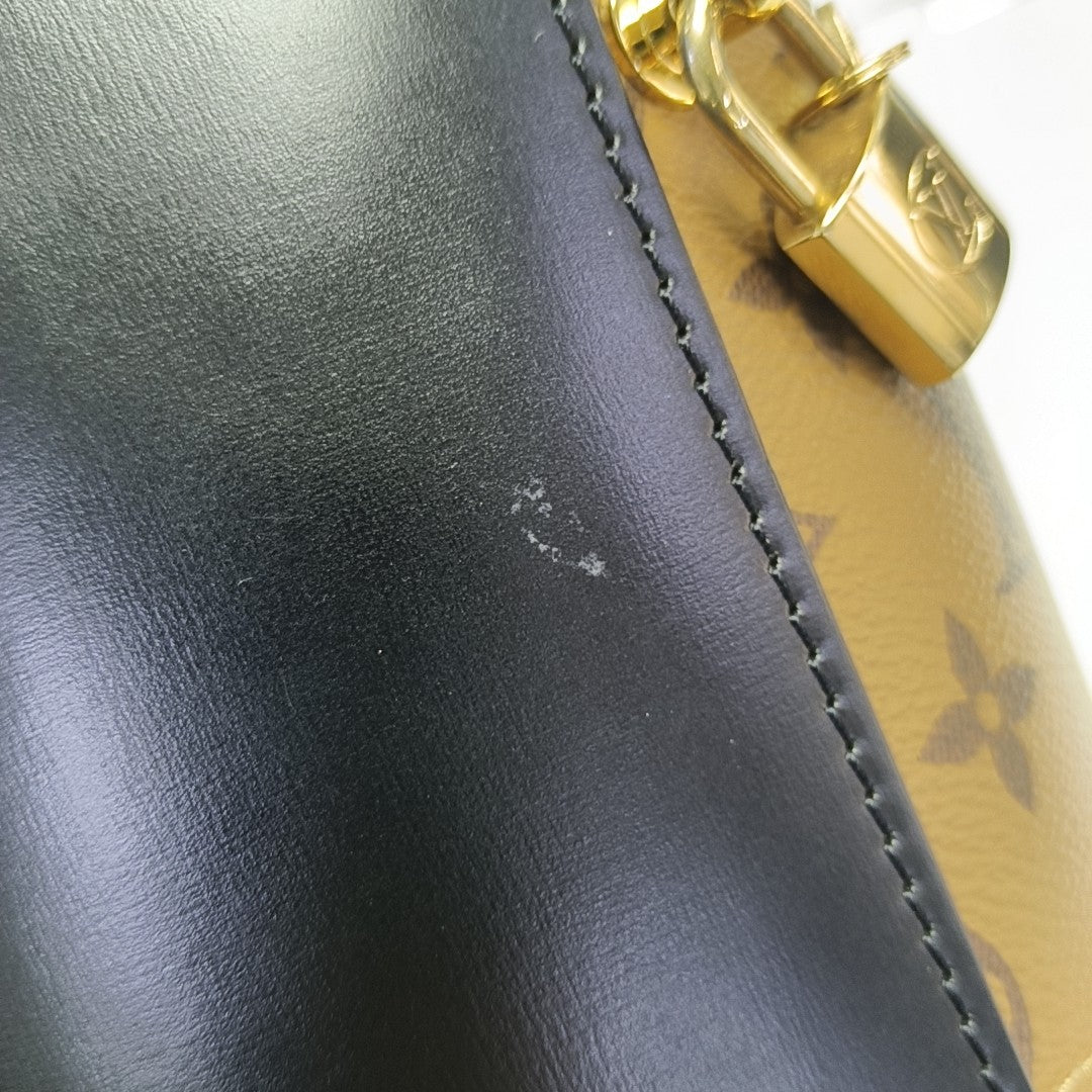 CANNES PM Monogram Coated Canvas Brown