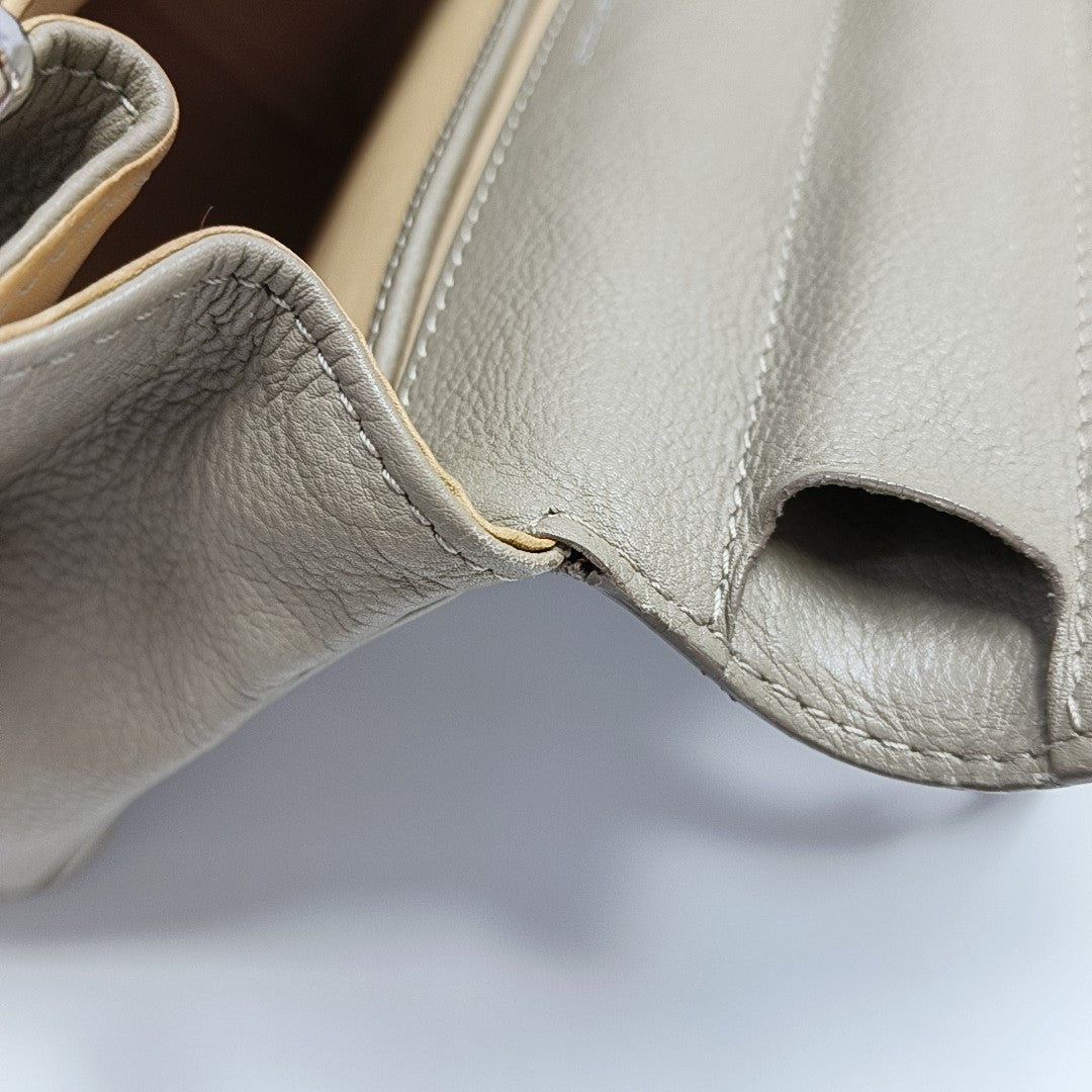 Brillant Mini Calfskin Gray
