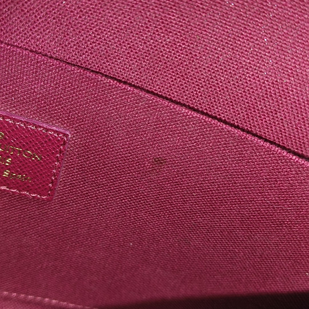 Authenticated pre-owned  FÉLICIE Monogram Coated Canvas Brown - Shoulder Bag at Looply