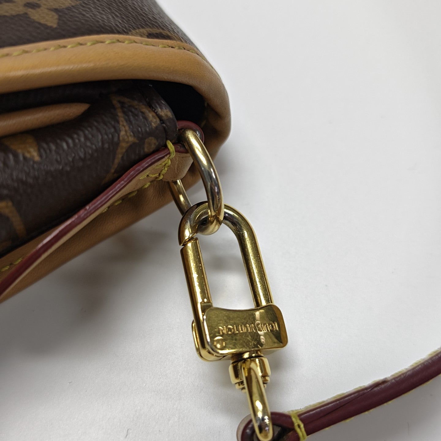 DIANE Monogram Coated Canvas Brown