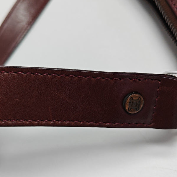 Quilted Corduroy Shoulder Bag Brown