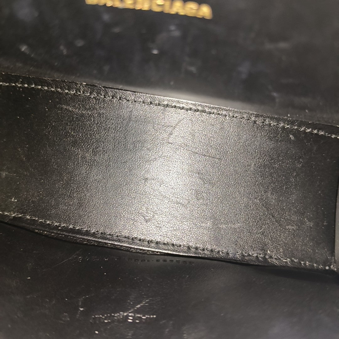 Hourglass XS Calfskin Black