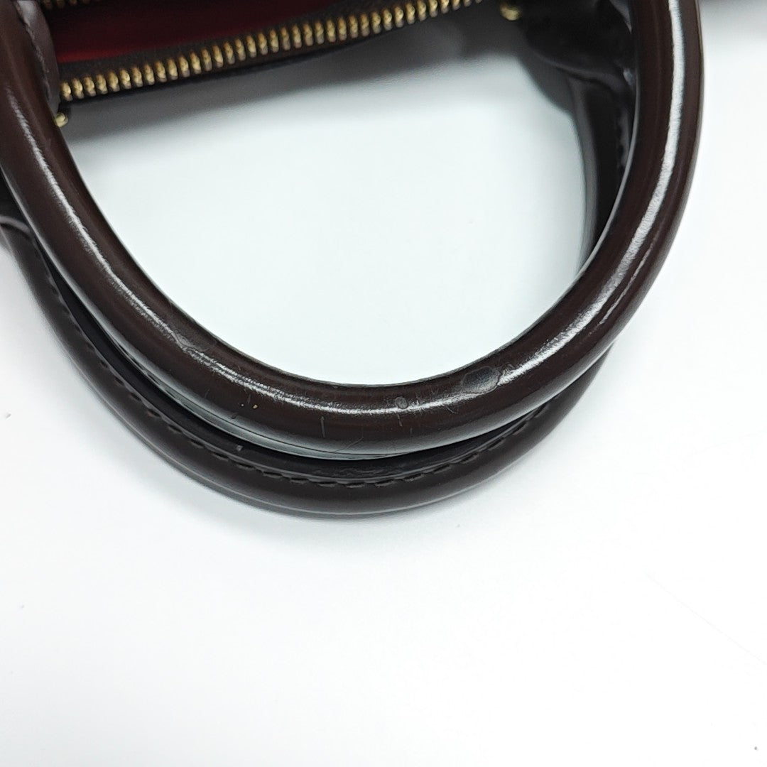 SPEEDY 30 Damier Ebene Coated Canvas Brown