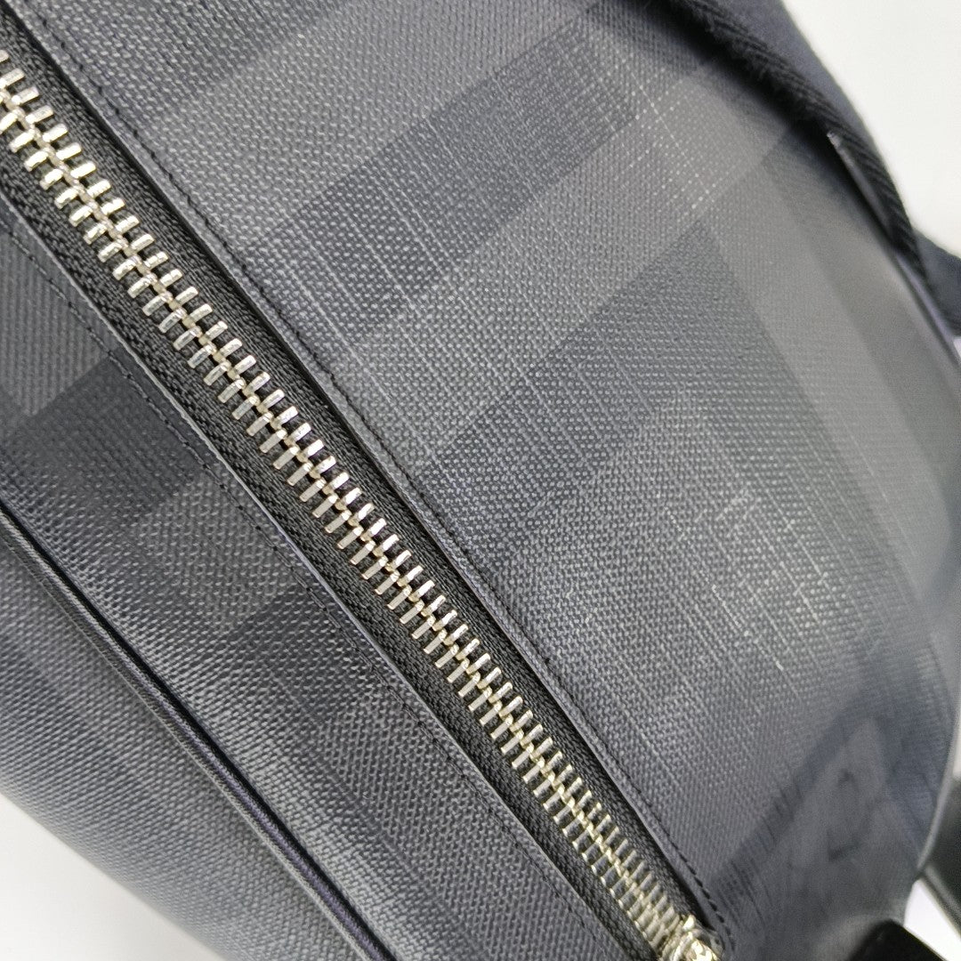 London Medium Coated Canvas Gray