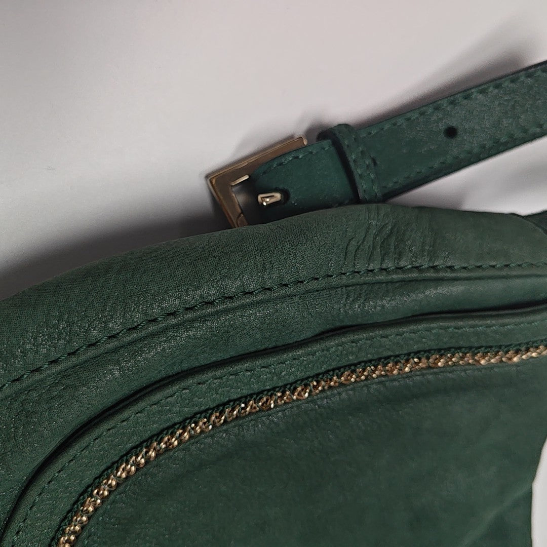 Calfskin Shoulder Bag Green