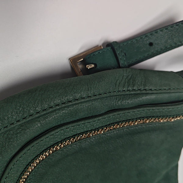 Calfskin Shoulder Bag Green