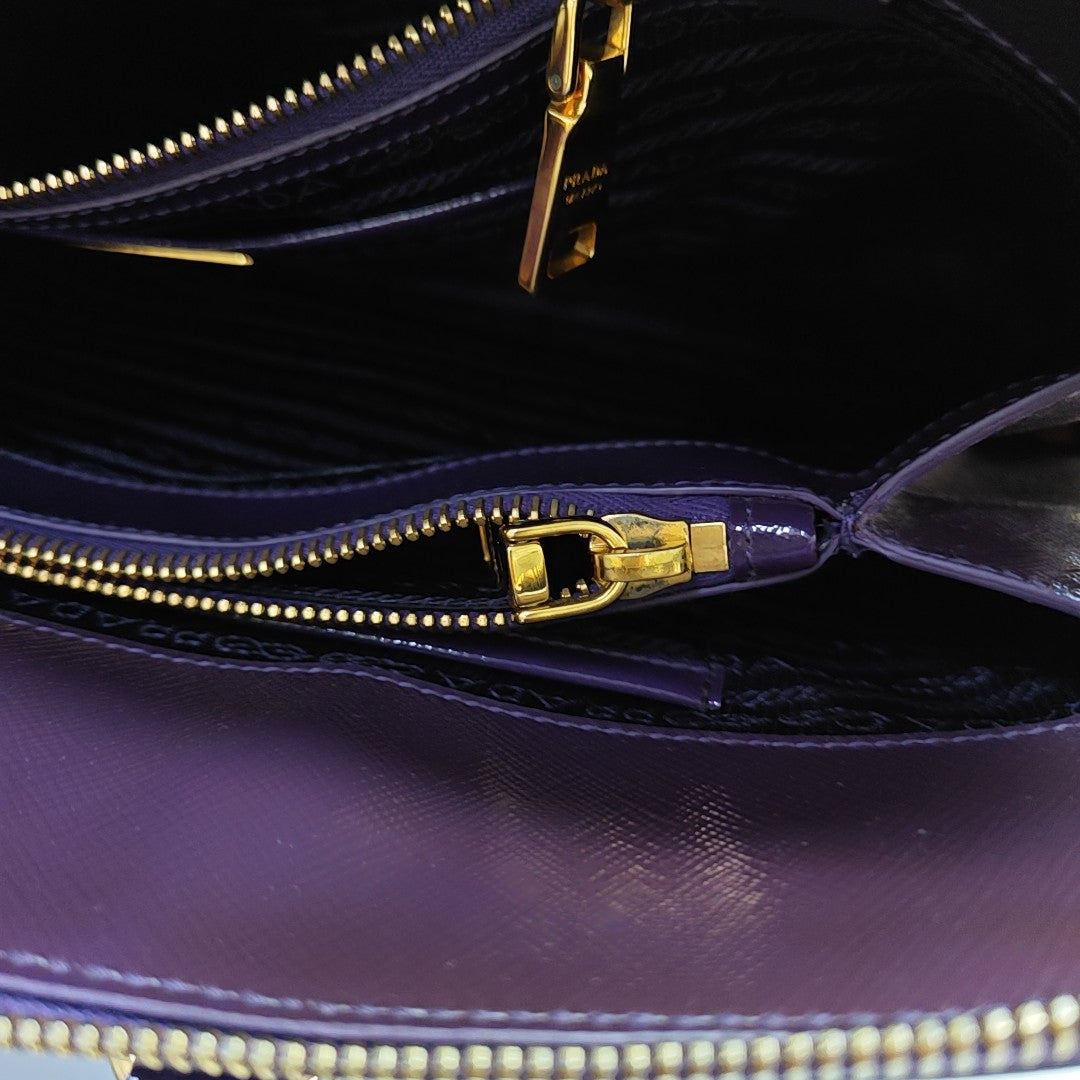 Promenade Saffiano Calfskin Purple