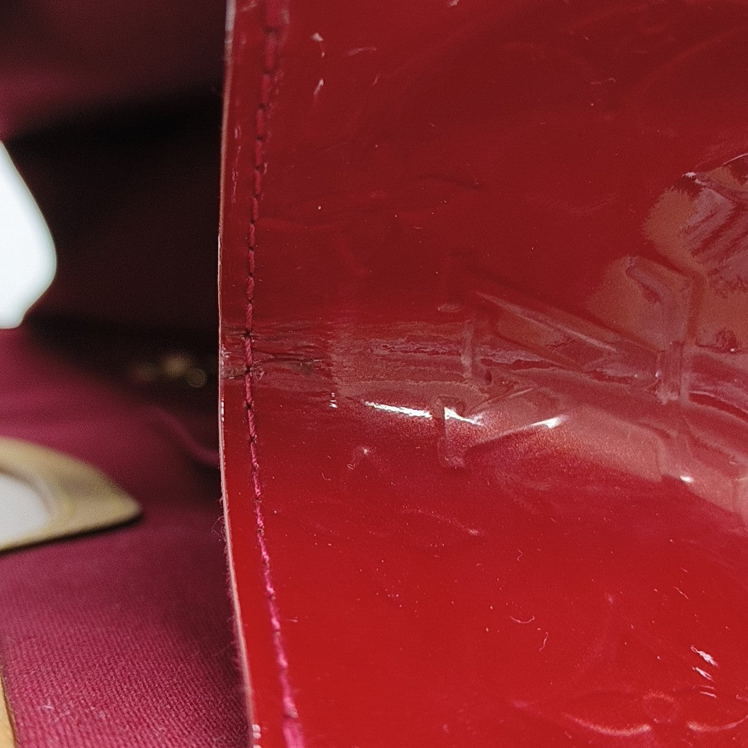 ROXBURY Patent Leather Red