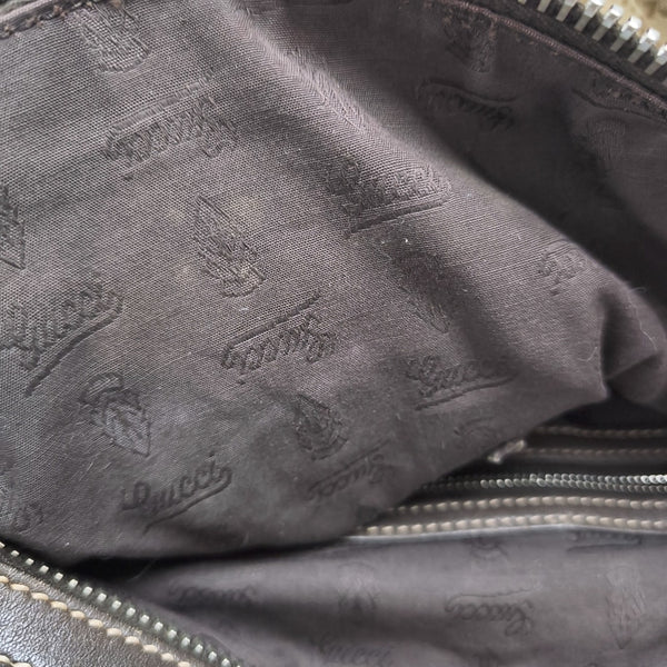 Monogram Canvas Top Handle Bag Beige