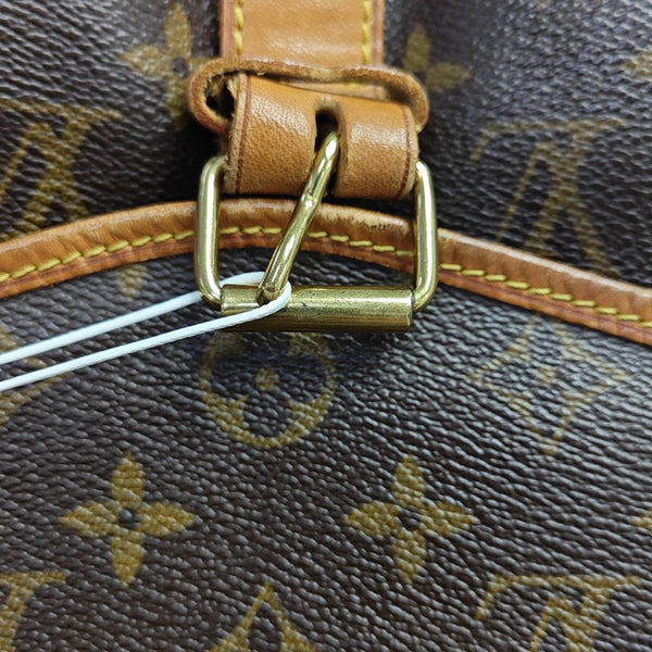 SAUMUR Monogram Coated Canvas Brown