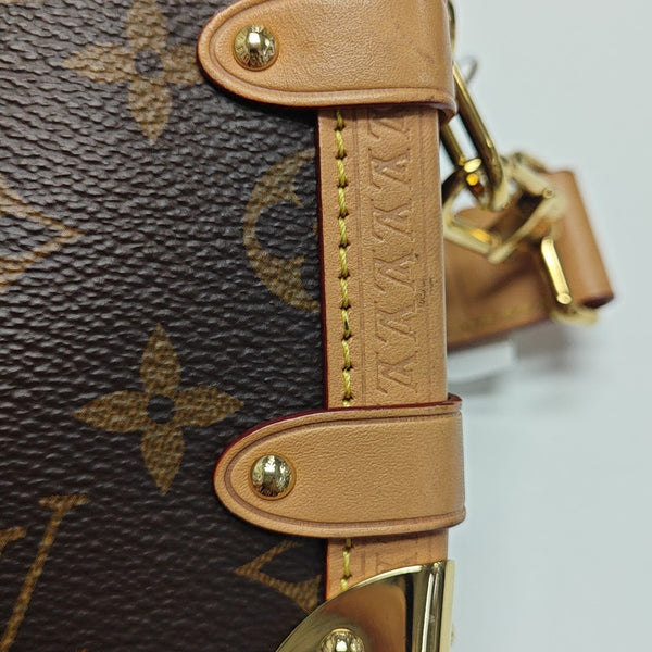 SIDE TRUNK PM Monogram Coated Canvas Brown