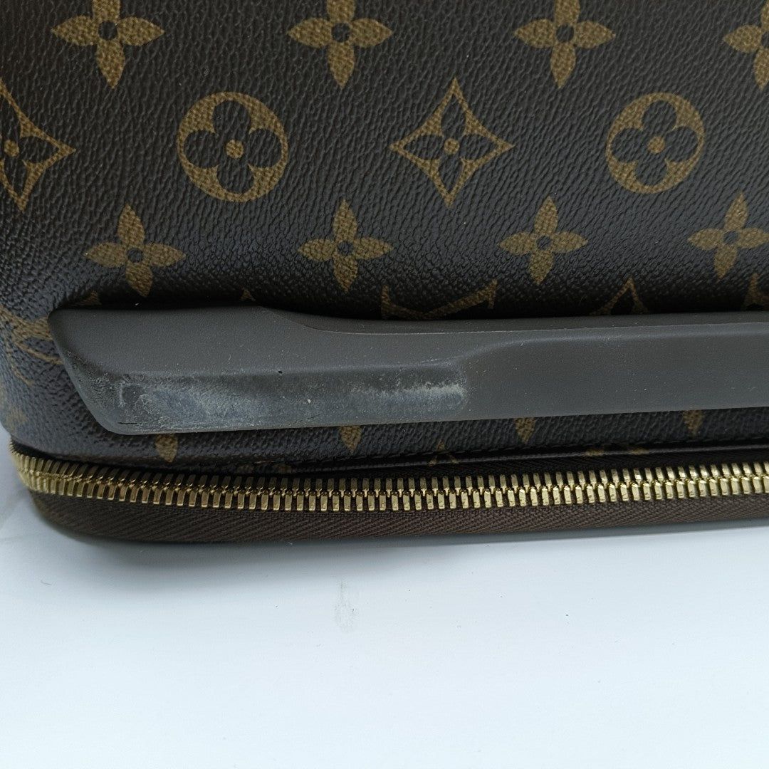 PEGASE 65 Monogram Coated Canvas Brown