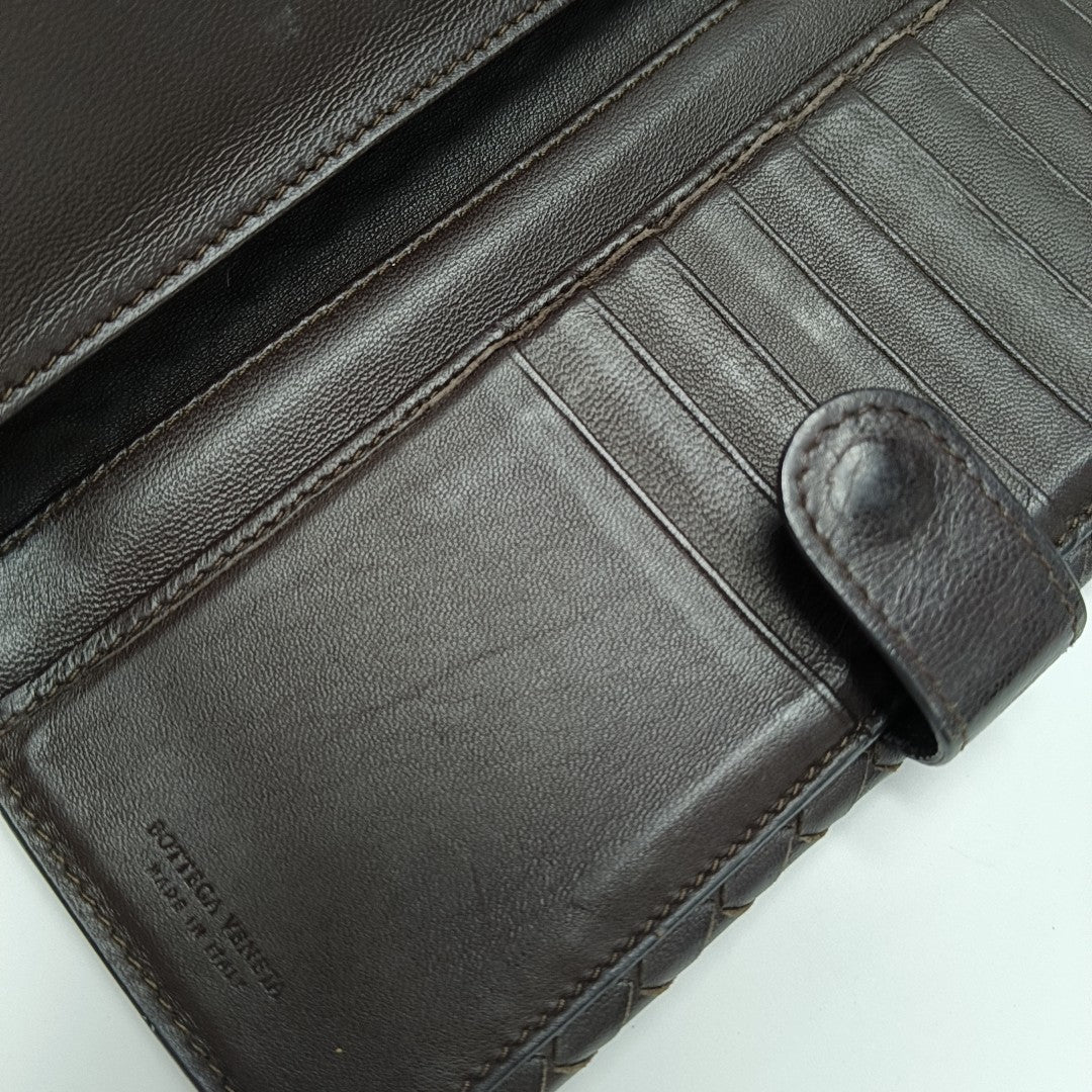 Lambskin Wallet Brown